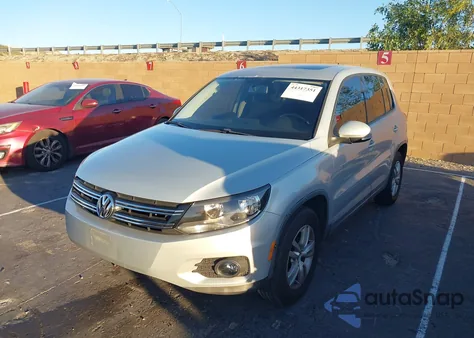 2013 Volkswagen Tiguan S z USA, uszkodzony, nr VIN WVGAV7AX6DW547587